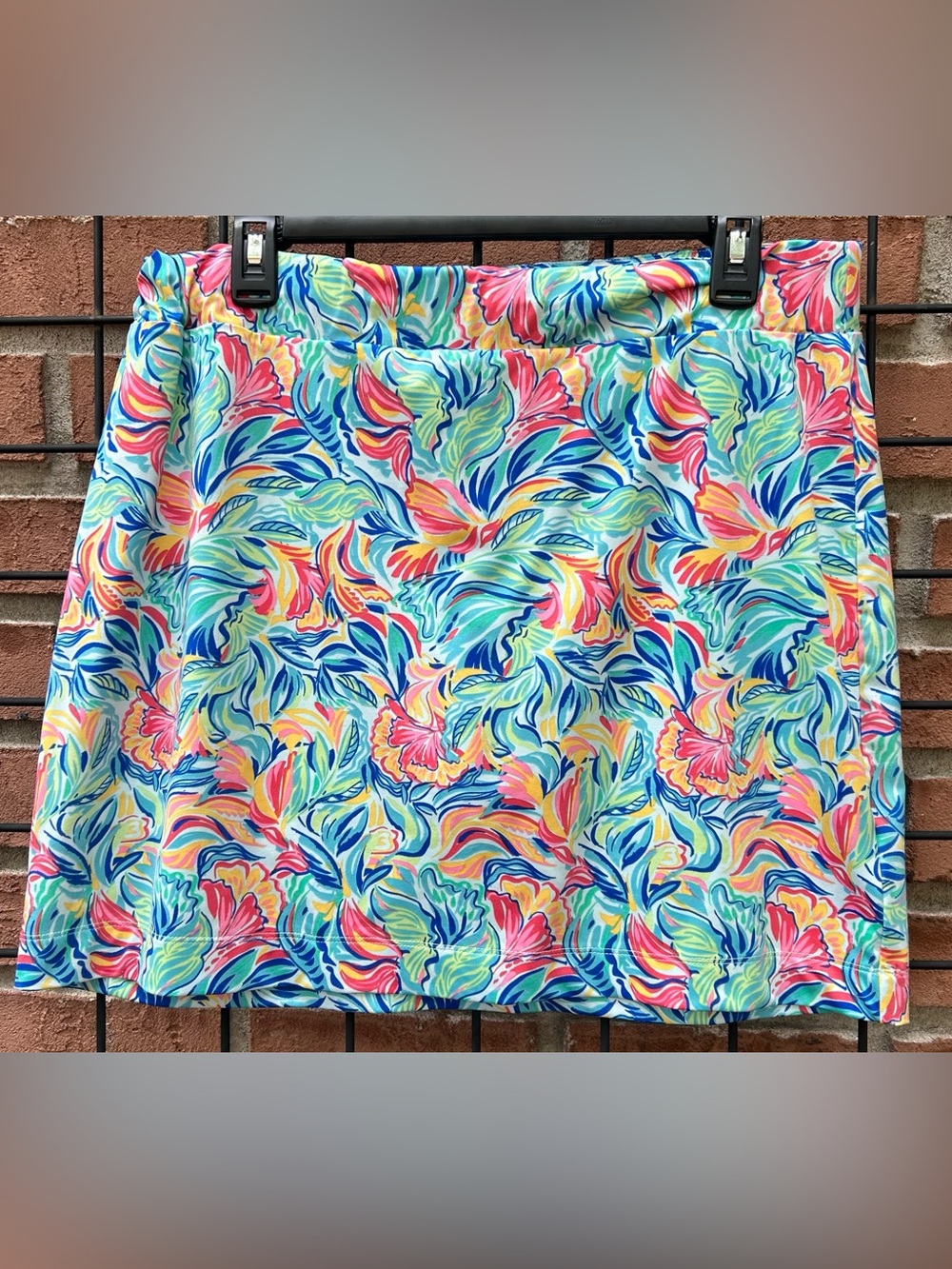 Stella Parker Tropical Multi Color Skort